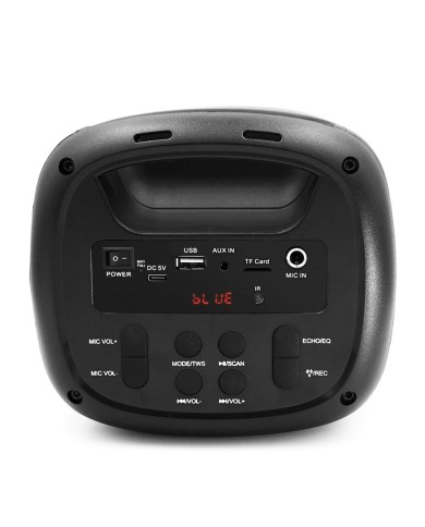 Altoparlante Bluetooth Portatile SQUEAK SQ1005 Nero 40 W Altoparlante Bluetooth Portatile SQUEAK SQ1005 Nero 40 W