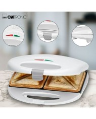 Piastra Grill Elettrica Clatronic ST 3477 Bianco 750 W Piastra Grill Elettrica Clatronic ST 3477 Bianco 750 W