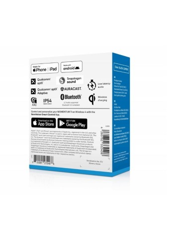 Auricolari in Ear Bluetooth Sennheiser Momentum True Wireless 4 Beige Bronce