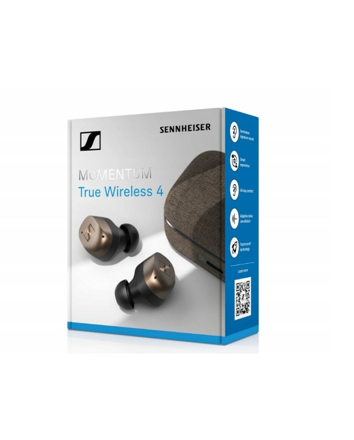 Auricolari in Ear Bluetooth Sennheiser Momentum True Wireless 4 Beige Bronce Auricolari in Ear Bluetooth Sennheiser Momentum True Wireless 4 Beige Bronce