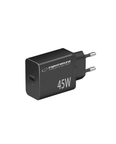 Caricabatterie da Parete Esperanza EZC108K Nero Caricabatterie da Parete Esperanza EZC108K Nero