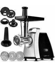 Tritatutto Clatronic FW 3803 Nero Argentato Acciaio inossidabile 1000 W