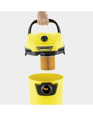 Aspirapolvere senza Cavo Kärcher 1.628-551.0 Giallo Nero 225 W Aspirapolvere senza Cavo Kärcher 1.628-551.0 Giallo Nero 225 W