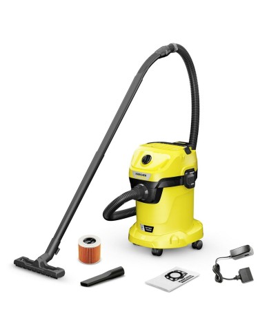 Aspirapolvere senza Cavo Kärcher 1.628-551.0 Giallo Nero 225 W Aspirapolvere senza Cavo Kärcher 1.628-551.0 Giallo Nero 225 W