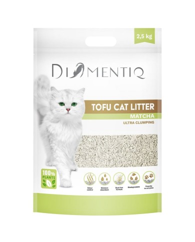 Sabbia per Gatti Diamentiq Tofu 2,5 kg