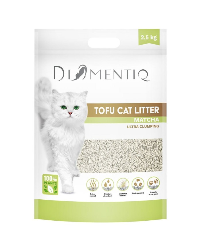 Sabbia per Gatti Diamentiq Tofu 2,5 kg Sabbia per Gatti Diamentiq Tofu 2,5 kg
