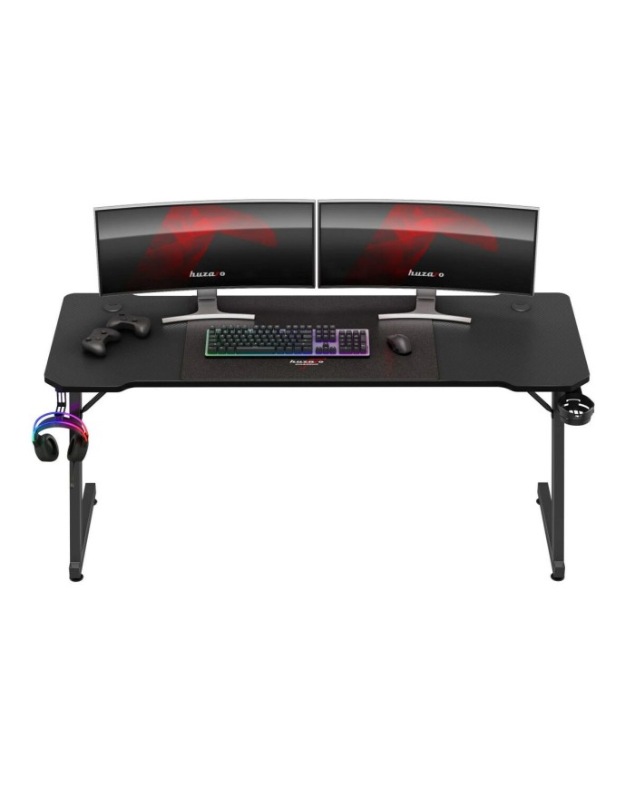 Scrivania Huzaro HZ-Hero 4.8 Nero 160 x 60 cm Scrivania Huzaro HZ-Hero 4.8 Nero 160 x 60 cm