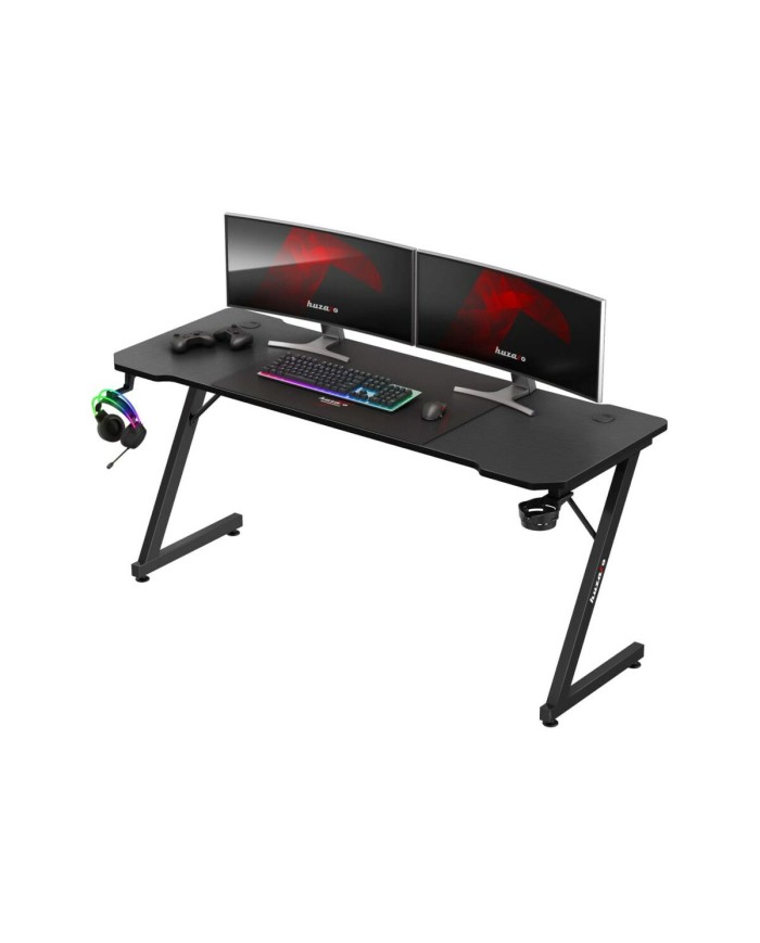 Scrivania Huzaro HZ-Hero 4.8 Nero 160 x 60 cm Scrivania Huzaro HZ-Hero 4.8 Nero 160 x 60 cm