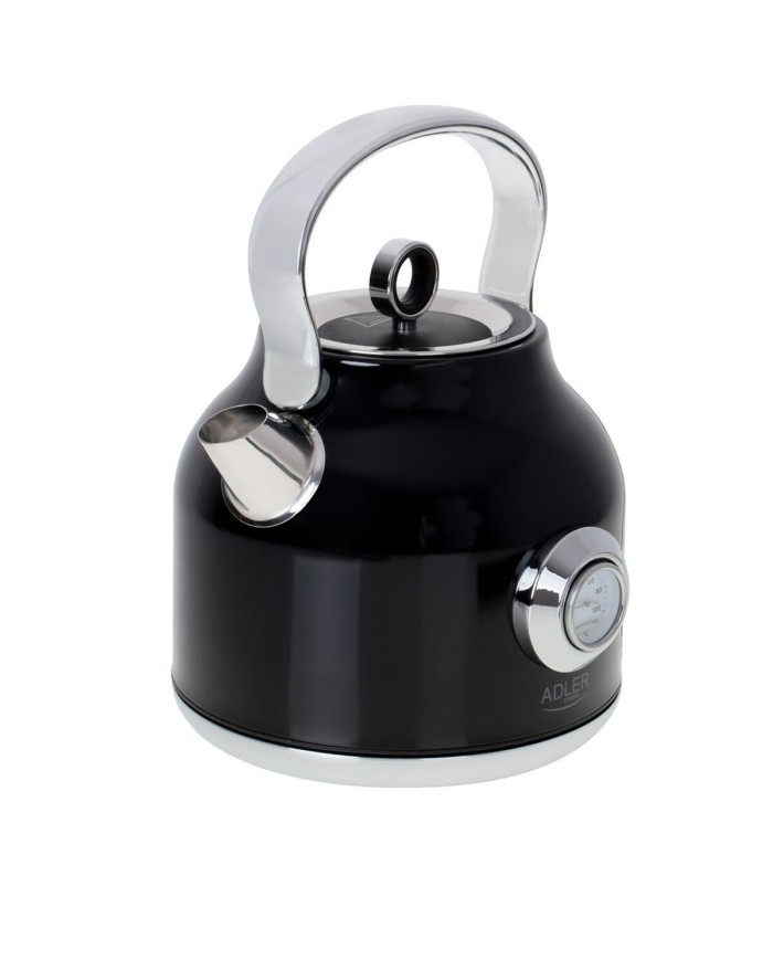 Bollitore Adler AD 1346b Nero Argentato Acciaio inossidabile 1850-2200 W 1,7 L Bollitore Adler AD 1346b Nero Argentato Acciaio inossidabile 1850-2200 W 1,7 L