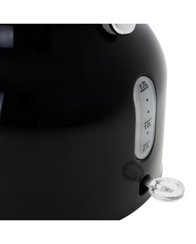 Bollitore Adler AD 1346b Nero Argentato Acciaio inossidabile 1850-2200 W 1,7 L