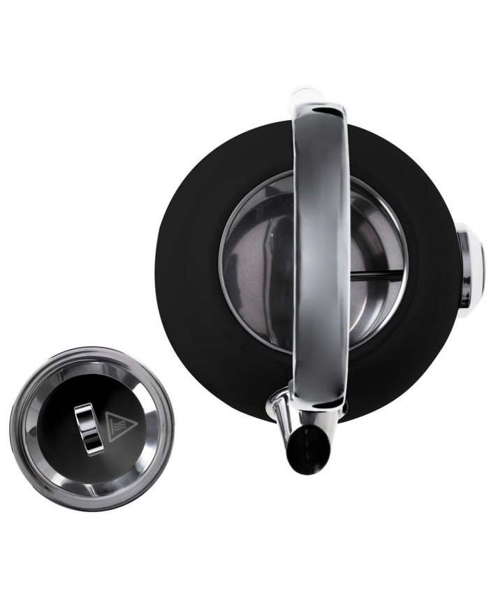 Bollitore Adler AD 1346b Nero Argentato Acciaio inossidabile 1850-2200 W 1,7 L Bollitore Adler AD 1346b Nero Argentato Acciaio inossidabile 1850-2200 W 1,7 L