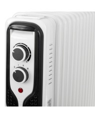 Radiatore a Olio Adler AD 7816 Bianco Nero 2000 W