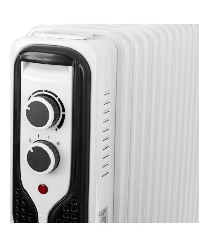Radiatore a Olio Adler AD 7817 Bianco Nero 2500 W Radiatore a Olio Adler AD 7817 Bianco Nero 2500 W