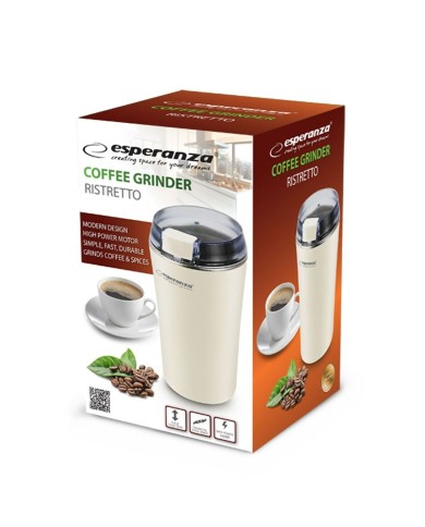 Macinino Elettrico Esperanza EKC008W Bianco 160 W Macinino Elettrico Esperanza EKC008W Bianco 160 W