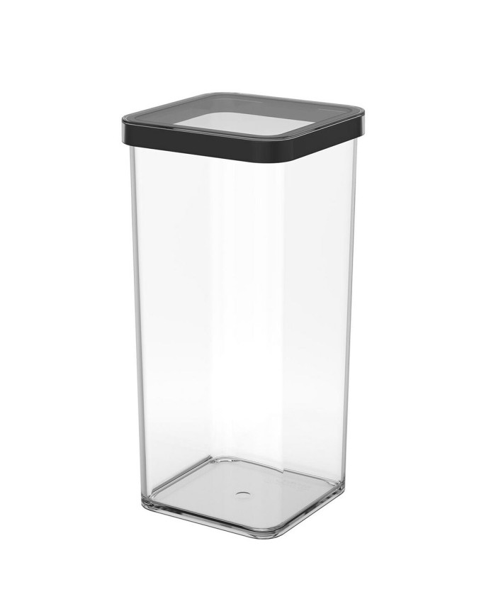 Contenitore per Conservare gli Alimenti Rotho Loft Nero Trasparente 1,5 L Contenitore per Conservare gli Alimenti Rotho Loft Nero Trasparente 1,5 L