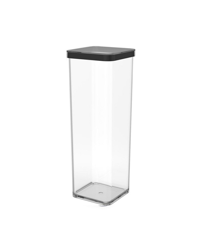 Secchio contenitore Rotho Nero Trasparente Silicone Plastica