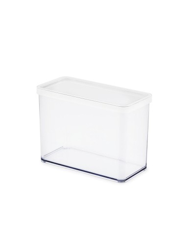 Contenitore per Conservare gli Alimenti Rotho Loft Bianco Trasparente 2,1 L Contenitore per Conservare gli Alimenti Rotho Loft Bianco Trasparente 2,1 L