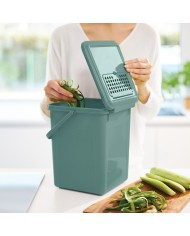 Recipiente-contenitore Rotho                 Verde 9 L Rettangolare Recipiente-contenitore Rotho                 Verde 9 L Rettangolare