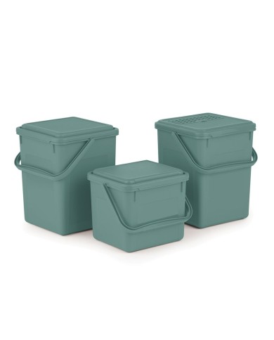 Recipiente-contenitore Rotho                 Verde 9 L Rettangolare Recipiente-contenitore Rotho                 Verde 9 L Rettangolare