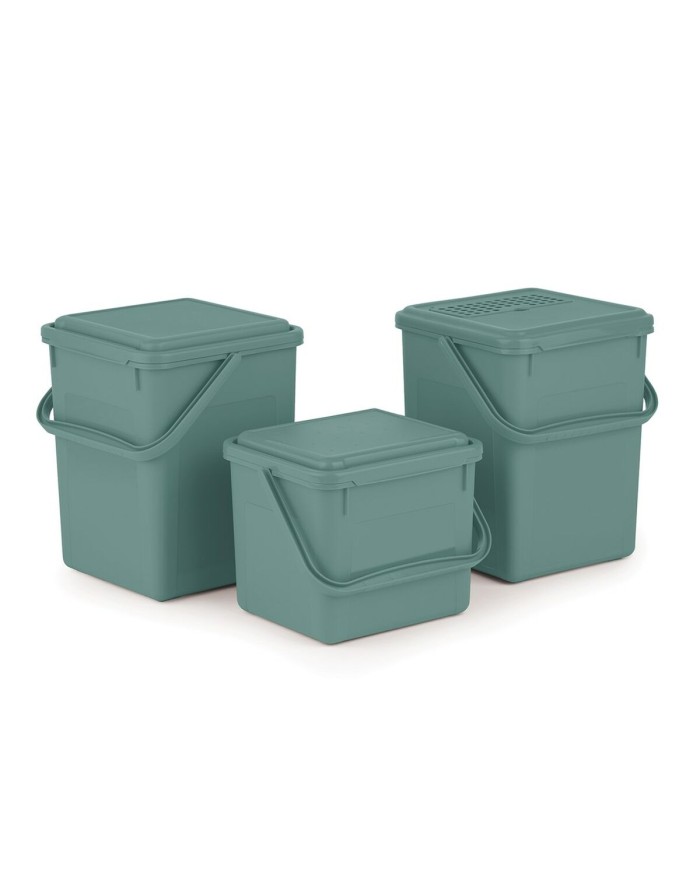 Recipiente-contenitore Rotho                 Verde 9 L Rettangolare Recipiente-contenitore Rotho                 Verde 9 L Rettangolare