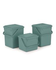 Recipiente-contenitore Rotho                 Verde 9 L Rettangolare Recipiente-contenitore Rotho                 Verde 9 L Rettangolare