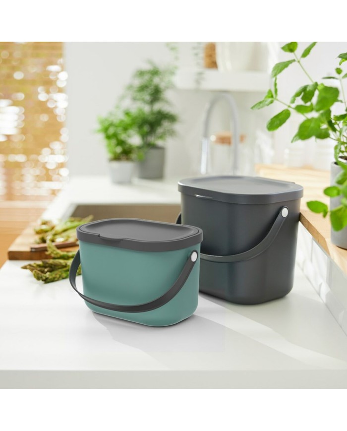 Recipiente-contenitore Rotho Albula Verde 3,2 L Rettangolare Recipiente-contenitore Rotho Albula Verde 3,2 L Rettangolare