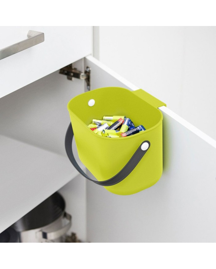 Secchio contenitore Rotho Plastica riciclata Lime Secchio contenitore Rotho Plastica riciclata Lime