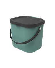 Recipiente-contenitore Rotho Albula Verde scuro 6 L Rettangolare Recipiente-contenitore Rotho Albula Verde scuro 6 L Rettangolare