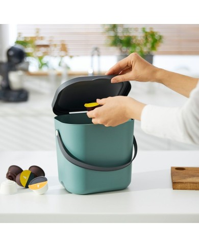 Recipiente-contenitore Rotho Albula Verde scuro 6 L Rettangolare Recipiente-contenitore Rotho Albula Verde scuro 6 L Rettangolare