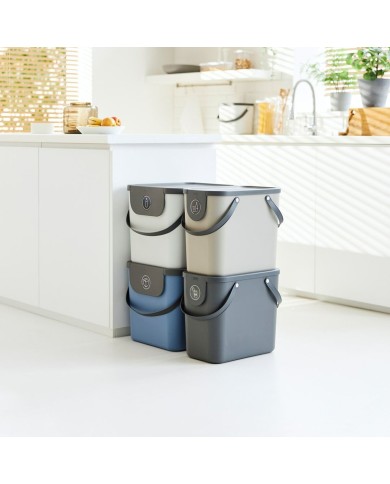 Recipiente-contenitore Rotho Albula Azzurro 25 L Rettangolare Recipiente-contenitore Rotho Albula Azzurro 25 L Rettangolare