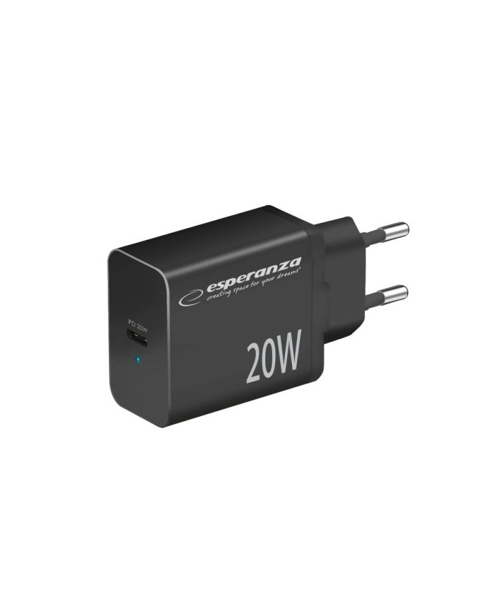 Caricabatterie da Parete Esperanza EZC104K Nero Caricabatterie da Parete Esperanza EZC104K Nero