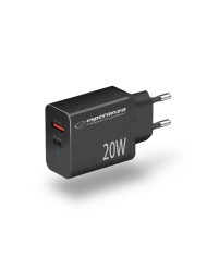 Caricabatterie da Parete Esperanza EZC105K Nero Caricabatterie da Parete Esperanza EZC105K Nero