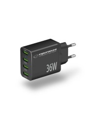 Caricabatterie da Parete Esperanza EZC107K Nero