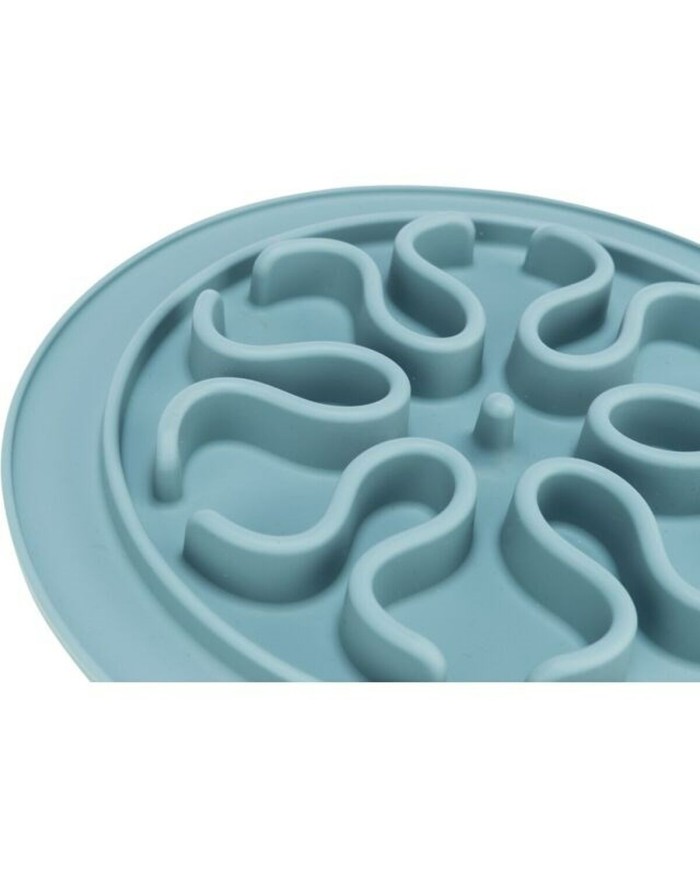 Ciotola ad Alimentazione Lenta per Animali Domestici Trixie TX-25035 Azzurro Grigio Silicone Ciotola ad Alimentazione Lenta per Animali Domestici Trixie TX-25035 Azzurro Grigio Silicone