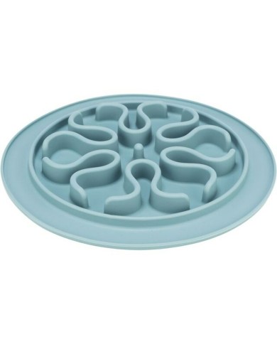 Ciotola ad Alimentazione Lenta per Animali Domestici Trixie TX-25035 Azzurro Grigio Silicone Ciotola ad Alimentazione Lenta per Animali Domestici Trixie TX-25035 Azzurro Grigio Silicone