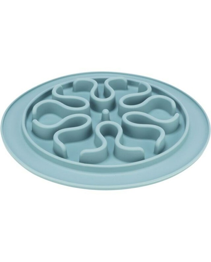Ciotola ad Alimentazione Lenta per Animali Domestici Trixie TX-25035 Azzurro Grigio Silicone Ciotola ad Alimentazione Lenta per Animali Domestici Trixie TX-25035 Azzurro Grigio Silicone
