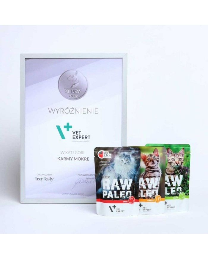 Cibo per gatti VETEXPERT Adult Cat Carne di manzo e vitello 100 g