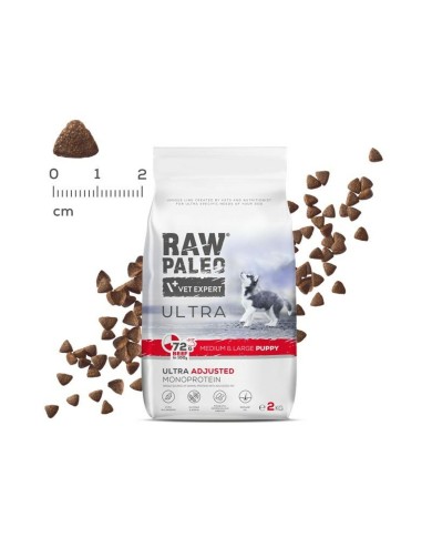 mangime VETEXPERT RAW PALEO Carne di vitello 2 Kg