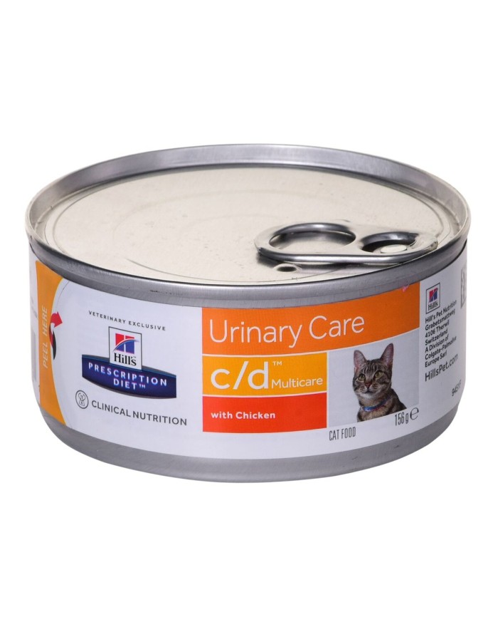 Cibo per gatti Hill's PRESCRIPTION DIET c/d Pollo Maiale 156 g