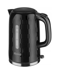 Bollitore Amica KM 3010 Nero Plastica 2200 W 1,7 L