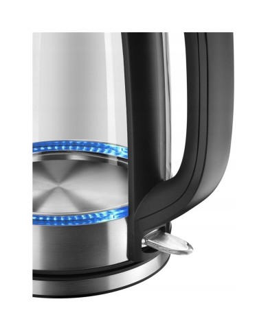 Bollitore Amica KD 2050G Nero Trasparente Vetro Plastica 2200 W 1,7 L Bollitore Amica KD 2050G Nero Trasparente Vetro Plastica 2200 W 1,7 L