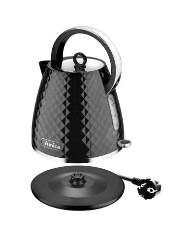 Bollitore Amica KF 3030 Nero Plastica 2200 W 1,7 L Bollitore Amica KF 3030 Nero Plastica 2200 W 1,7 L