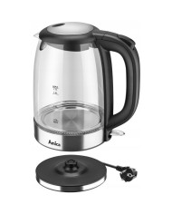 Bollitore Amica KD 2050G Nero Trasparente Vetro Plastica 2200 W 1,7 L