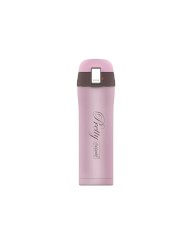Thermos Feel Maestro MR-1643-30C Rosa Acciaio inossidabile Caucciù Plastica 300 ml