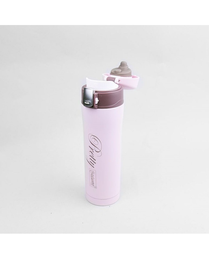 Thermos Feel Maestro MR-1643-40C Rosa Acciaio inossidabile Caucciù Plastica 400 ml