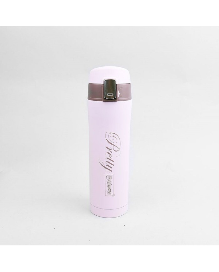 Thermos Feel Maestro MR-1643-40C Rosa Acciaio inossidabile Caucciù Plastica 400 ml