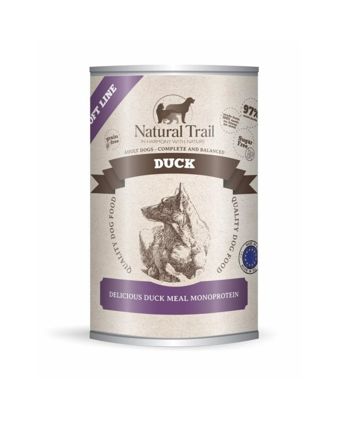 Cibo umido NATURAL TRAIL Duck Soft Line 400 g