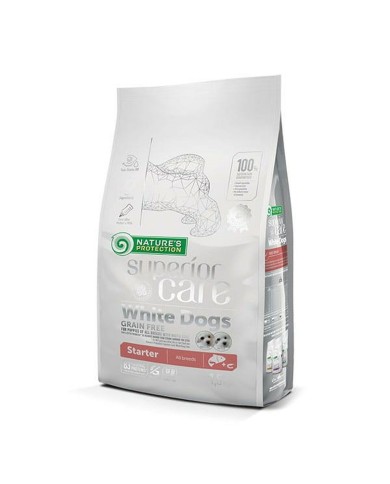 mangime NATURE'S PROTECTION Superior Care White Dogs Salmone 1,5 Kg