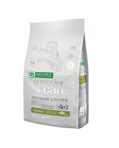 mangime NATURE'S PROTECTION Superior Care White Dogs Pesce 1,5 Kg