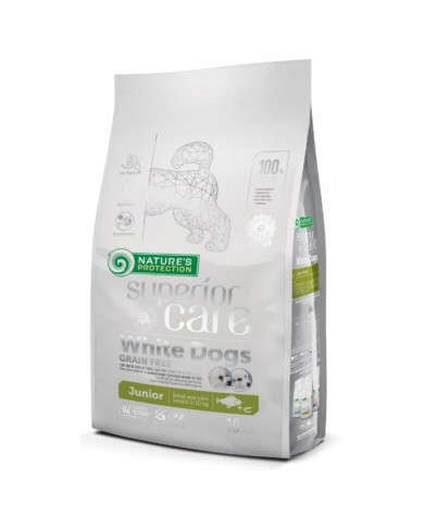 Io penso NATURE'S PROTECTION Superior Care White Dogs Pesce 10 kg